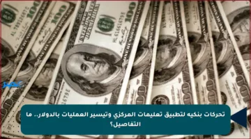 تحركات بنكية لتطبيق تعليمات المركزي وتيسير العمليات بالدولار.. ما التفاصيل؟